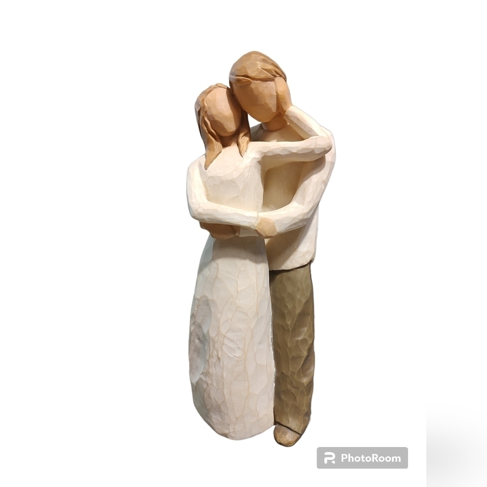 Willow Tree Statue Couple Embracing Figurine Together Susan Lordi Vintage 2000